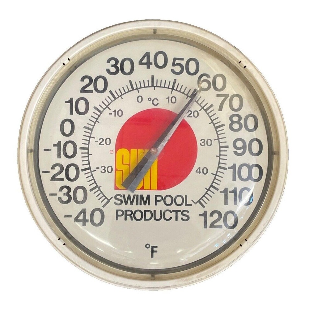 Sun Swim Pool Products 14.25" Circular Thermometer‎